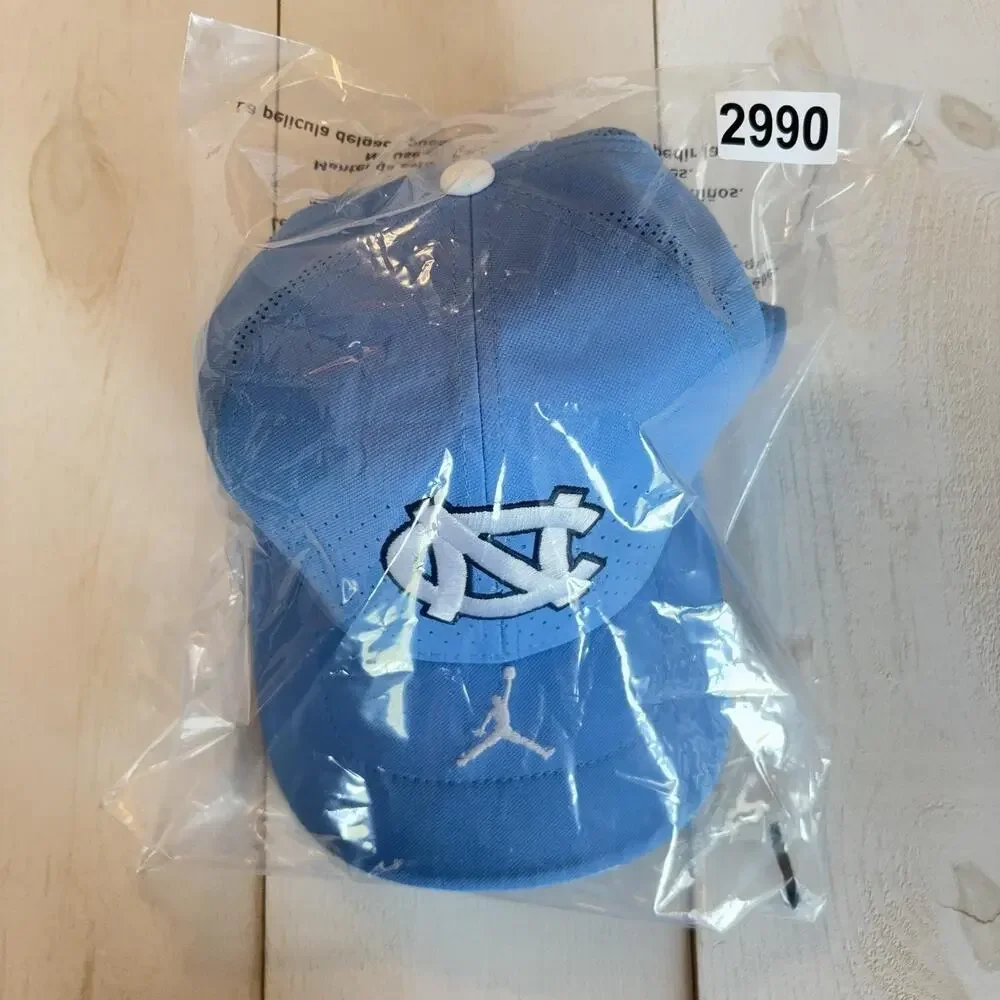 North Carolina Tar Heels Hat Flex Fit Cap Mens XL UNC Blue Jordan Basketball